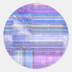 Sparklepattern Classic Round Sticker