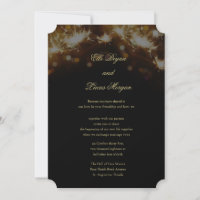 Sparkler Night Wedding Invitation