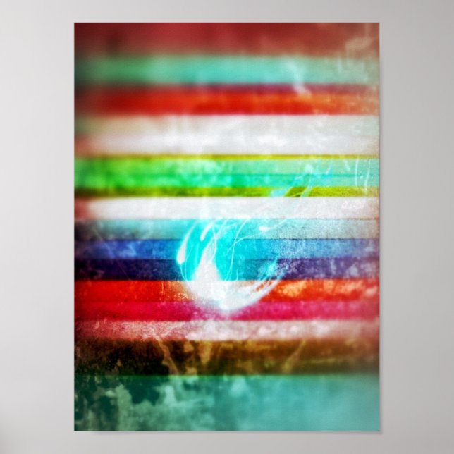 Sparkles in a sea of colors poster (Front)