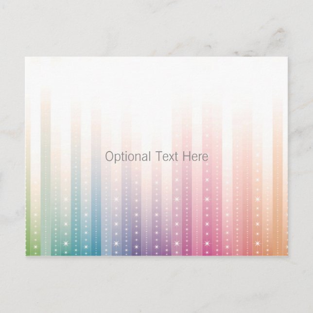 Sparkles Postcard Design (Front)