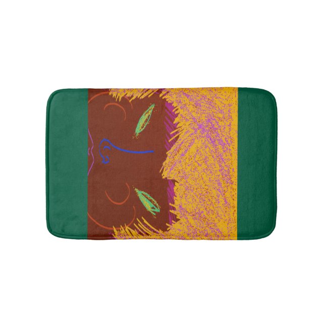 Sparkling Beauty Queen  Bath Mat (Front)