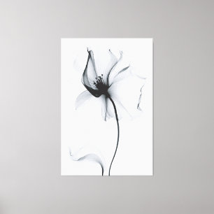 Sparkling Blossom: Nature's Radiant Reflection Canvas Print