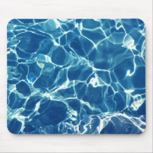 Sparkling Blue Water Mouse Pad