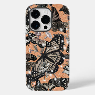Sparkling Butterfly Garden - Elegant Nature Case-Mate iPhone 14 Pro Case
