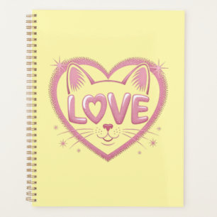 Sparkling Cat Love Planner