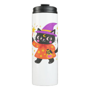 Sparkling Celestial Kitty Witch Classic T-Shirt Thermal Tumbler