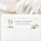 Sparkling Cheer | Winter Greenery Wedding Address