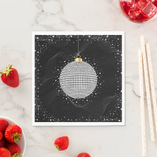 Sparkling Christmas Bauble Napkin