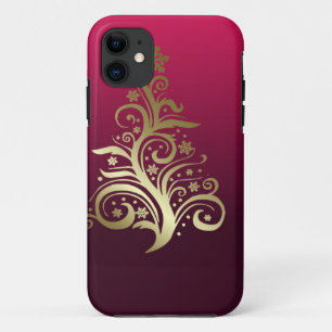 Sparkling Christmas tree Case-Mate iPhone Case