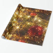 Sparkling Christmas Wrapping Paper