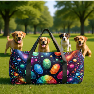 Sparkling Cosmos Artistic Travel  Duffle Bag