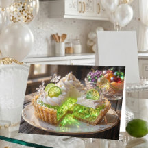 Sparkling Crystal Key Lime Pie Birthday