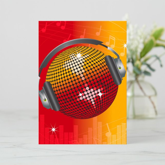 Sparkling Disco Ball Invitation (Creator Uploaded)