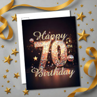 Sparkling Disco Dance 70th Birthday Celebration
