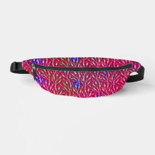 Sparkling Fireworks Party Pattern  Bum Bags
