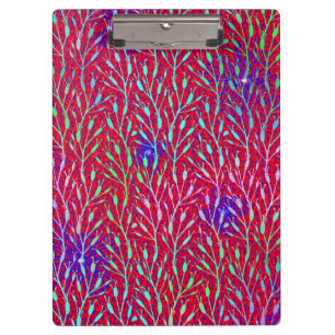 Sparkling Fireworks Party Pattern Clipboard