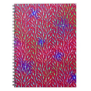 Sparkling Fireworks Party Pattern Notebook