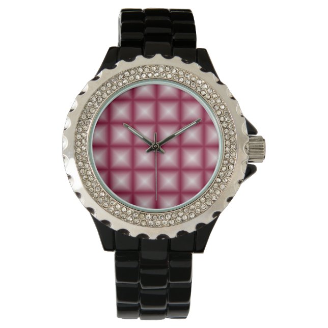 Sparkling Gem Tiles Choose Your Custom Colour Watch (Front)