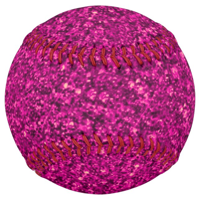Sparkling glitter softball (Front)