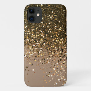 Sparkling Gold Brown Glitter Glam #1 (Faux Glitter Case-Mate iPhone Case