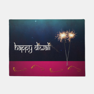 Sparkling Happy Diwali - Doormat