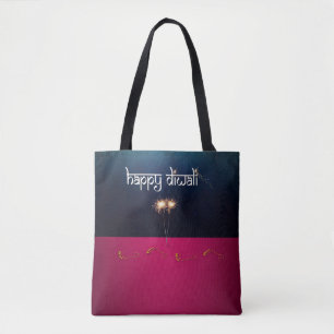 Sparkling Happy Diwali - Tote Bag