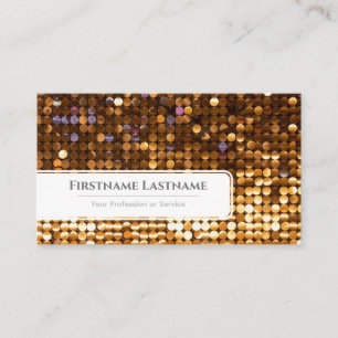 Sparkling lights bokeh professional Event Managers Business Card