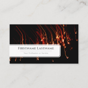 Sparkling lights bokeh professional Event Managers Business Card