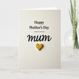 Sparkling Love Mothers Day Card