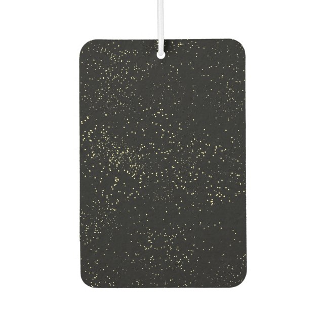 Sparkling Night Sky Car Air Freshener (Front)