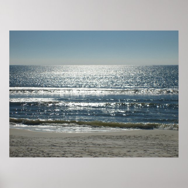 Sparkling Ocean Poster (Front)