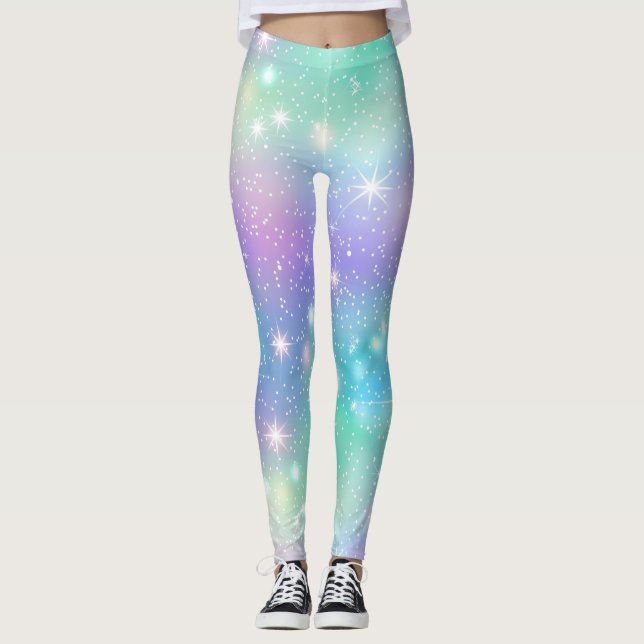 Sparkling Pastel  Leggings (Front)