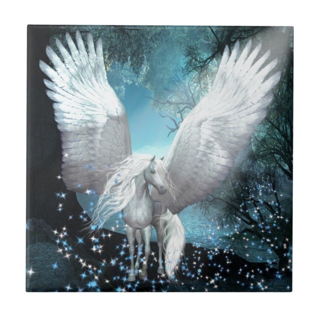 Sparkling Pegasus Tile (Front)