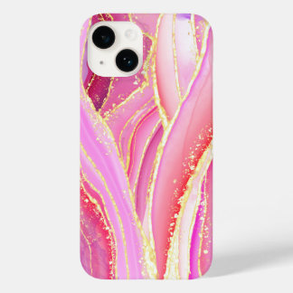 Sparkling Pink  Case-Mate iPhone 14 Case