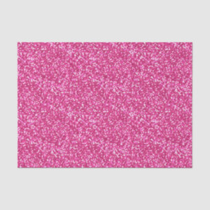 Sparkling Pink Glitter Tissue Paper