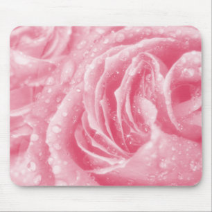 Sparkling Pink Rose Mousepad