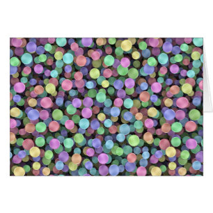 Sparkling Rainbow Polka Dots
