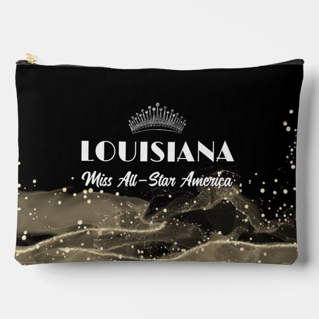 Sparkling Sand Custom Pageant Accessory Bag (Front)