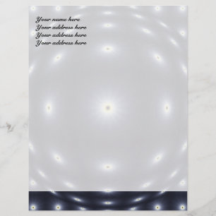 Sparkling Space Letterhead Template