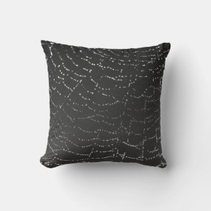 Sparkling Spiderweb Cushion