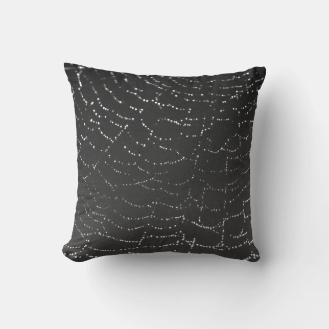 Sparkling Spiderweb Cushion (Front)