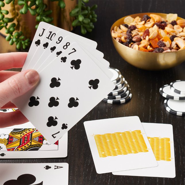 Sparkling Stacks of Gold Coins Playing Cards (Creator Uploaded)