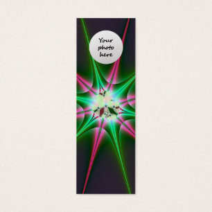 Sparkling Star Bookmark Template