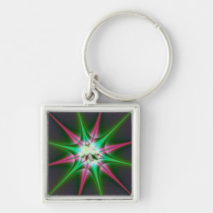 Sparkling Star Key Ring