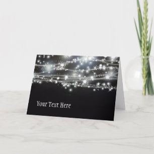 Sparkling Stars greeting Card
