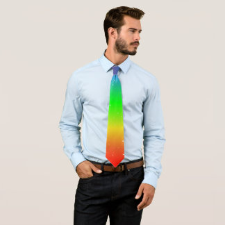 Sparkling Summer Rainbow Tie