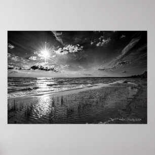 Sparkling Sunrise over Hammond Bay Poster