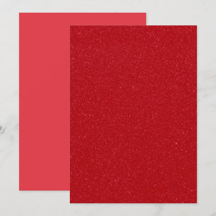 Sparkling Tomato Red Noise Texture Menu (Custom)