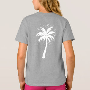 Sparkling Tropical Palm Tree Silhouette T-Shirt