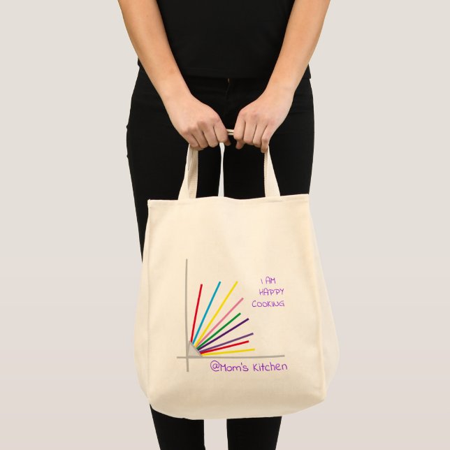 Sparkling Valentine Day's Cook  Tote Bag (Front (Product))